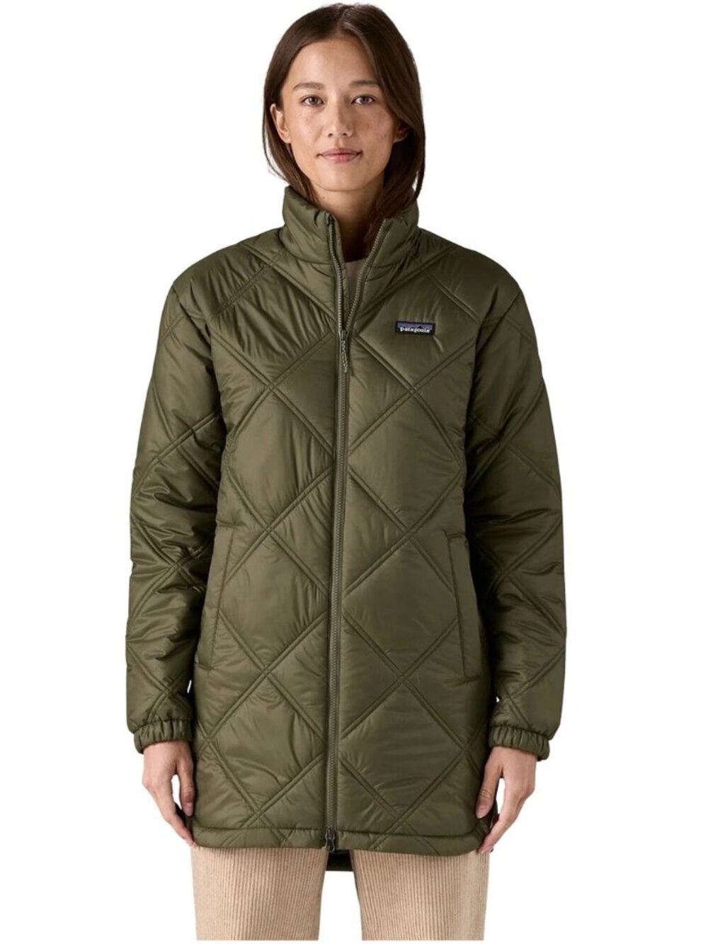 Patagonia Pine Bank Insulated Parka Basin Green Women’s NWOT $229